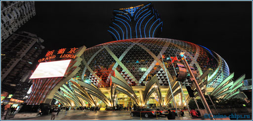 Казино Гранд Лиссабон в Макао.